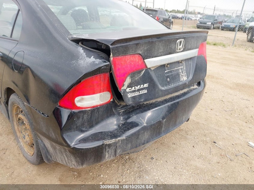 2010 HONDA CIVIC SEDAN 1.8L I-4 VVT, 140HP