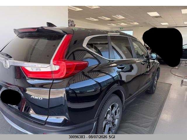 Vin: 2hkrw2h83jh136641, lot: 20143171, honda cr-v exl 20184