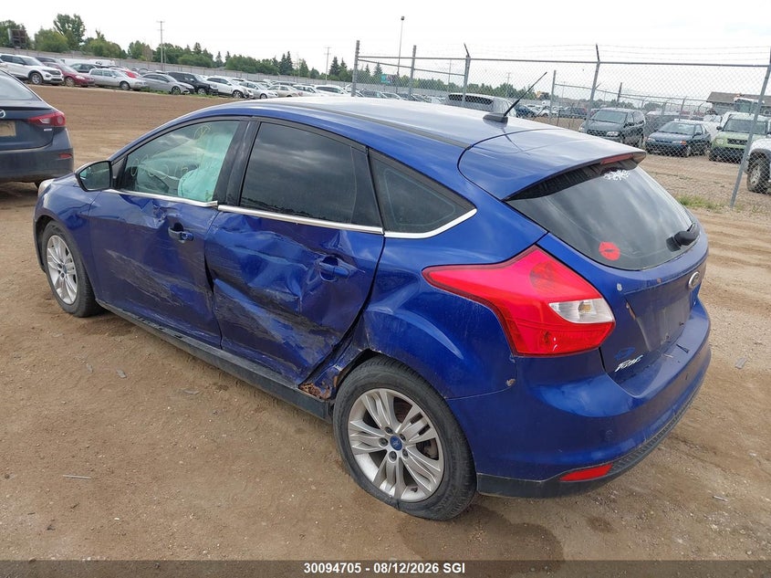 Vin: 1fahp3m28cl228624, lot: 20143263, ford focus sel 20123