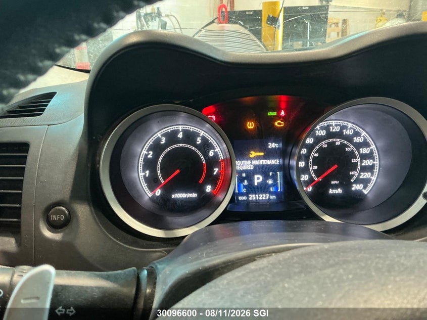 2011 MITSUBISHI LANCER SEDAN 2.0L I4 FI DOHC 16V NF4