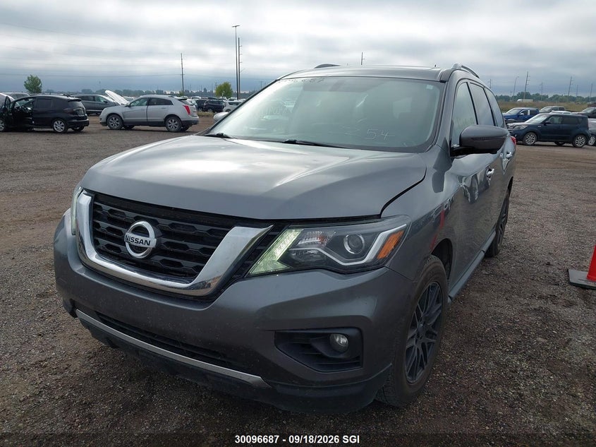 Vin: 5n1dr2mm3jc633779, lot: 20143568, nissan pathfinder s/sv/sl/platinum 20182