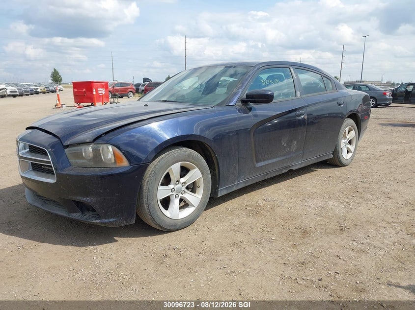 2012 Dodge Charger, Hail, IAAI, VIN 2C3CDXBG0CH241999 — photo 2