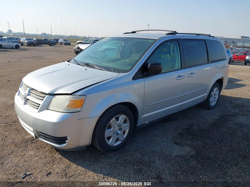 2009 Dodge Caravan, Hail, IAAI, VIN 2D8HN44E39R622890 — photo 2
