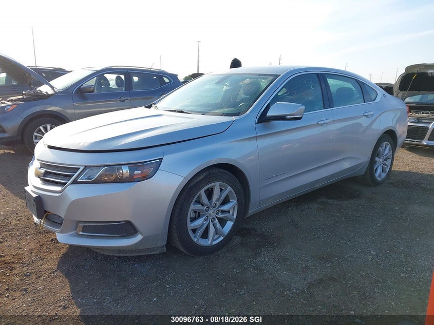2016 Chevrolet Impala, Hail, IAAI, VIN 2G1115S34G9187774 — photo 2