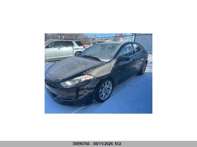 2013 Dodge Dart, Front, IAAI, VIN 1C3CDFBA6DD220546 — photo 2