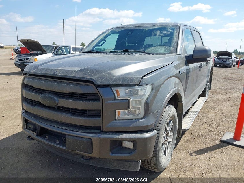 2015 Ford F-150, Удар спереди, IAAI, VIN 1FTEW1EG2FFA82285 — фото 2