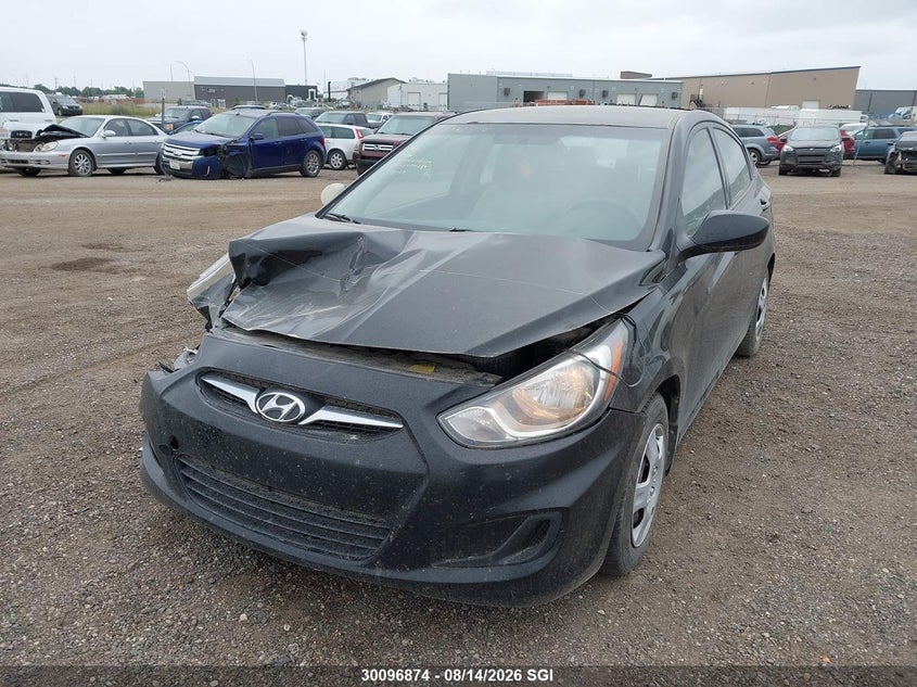 Vin: kmhct4ae6cu168028, lot: 20143806, hyundai accent gls/gs 20122