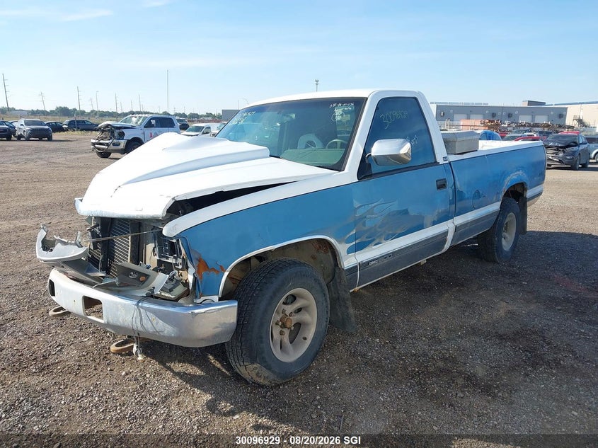 1992 GMC SIERRA COUPE 5.7L V8 FI F