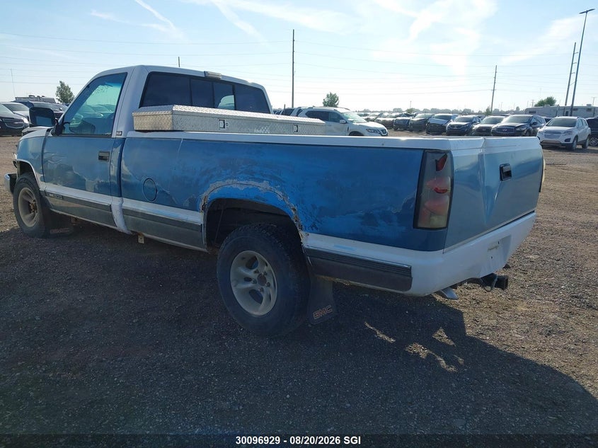 1992 GMC SIERRA COUPE 5.7L V8 FI F