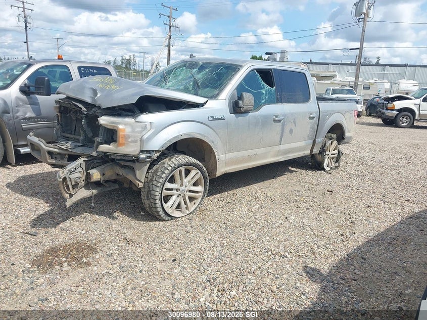 2020 Ford F150 Supercrew, Left Side, IAAI, VIN 1FTEW1E55LKE00756 — photo 2