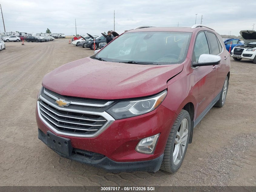 2018 Chevrolet Equinox, Hail, IAAI, VIN 2GNAXVEV4J6284914 — photo 2