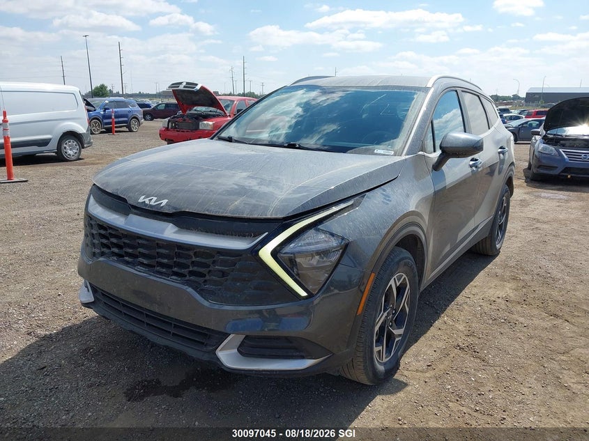 2023 Kia Sportage, Град, IAAI, VIN KNDPUCAF7P7044022 — фото 2