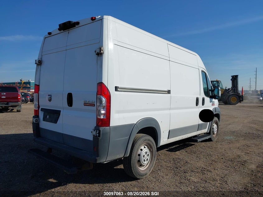 2017 RAM PROMASTER CITY VAN 3.6L V6 FI DOHC 24V NF4