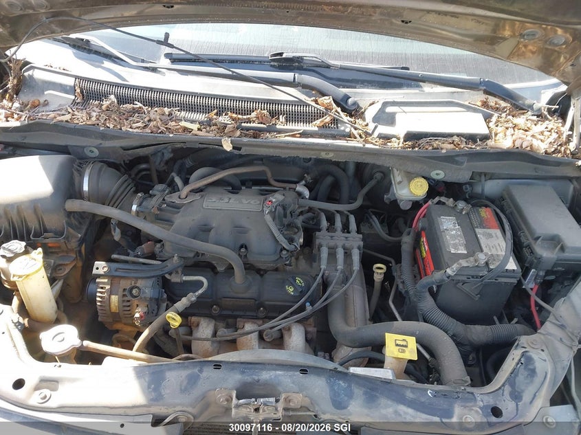 2010 DODGE CARAVAN VAN 3.3L V6 FI OHV 12V NF2