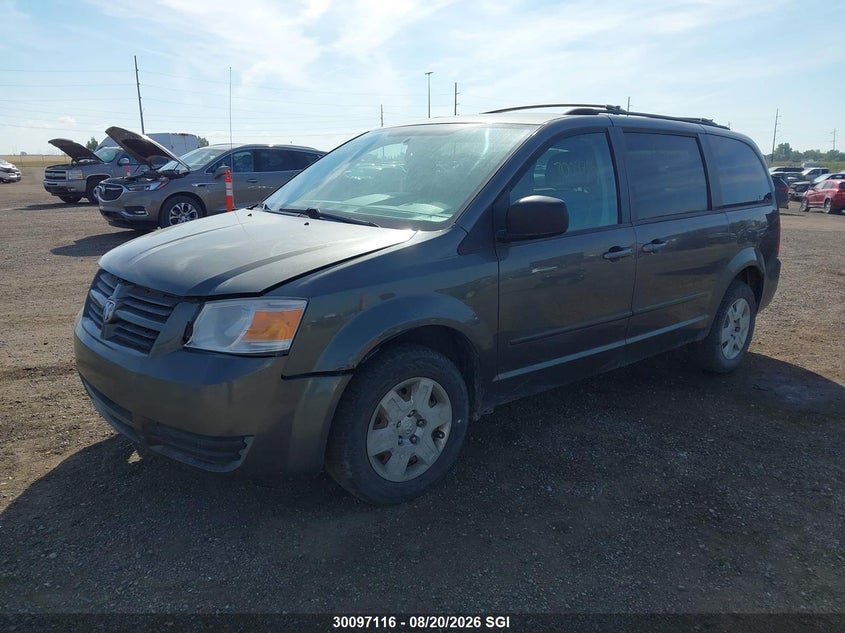 2010 DODGE CARAVAN VAN 3.3L V6 FI OHV 12V NF2