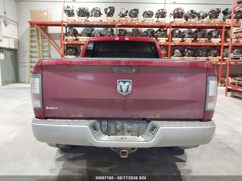 2012 DODGE RAM PICKUP 3.7L V6 FI SOHC 12V NF2