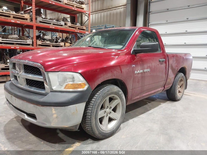 2012 Dodge RAM, Left Side, IAAI, VIN 3C6JD6AKXCG233628 — photo 2