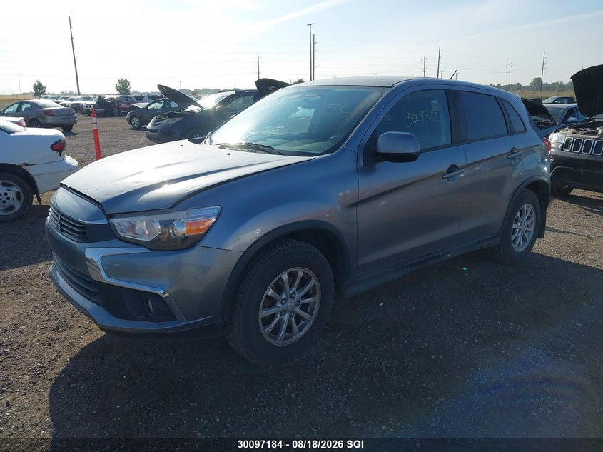 2016 Mitsubishi RVR, Град, IAAI, VIN JA4AJ3AU3GZ607305 — фото 2