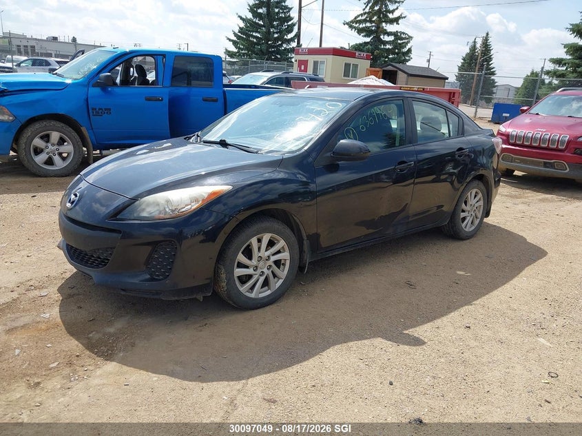 2012 Mazda 3, Град, IAAI, VIN JM1BL1UF9C1540420 — фото 2
