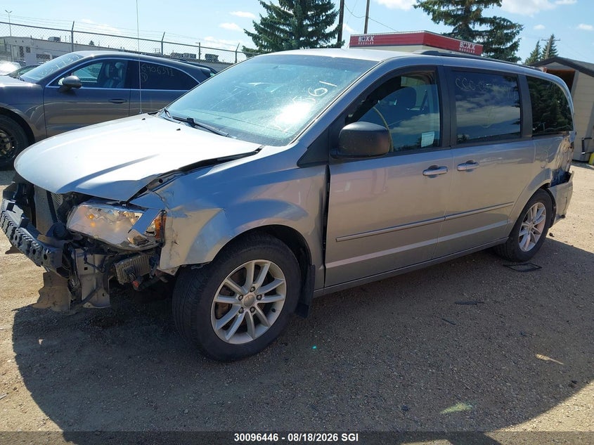 2015 Dodge Caravan, Rear, IAAI, VIN 2C4RDGBG9FR721561 — photo 2