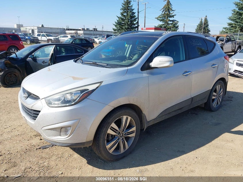 2015 Hyundai Tucson, Дах, IAAI, VIN KM8JUCAG9FU980119 — фото 2
