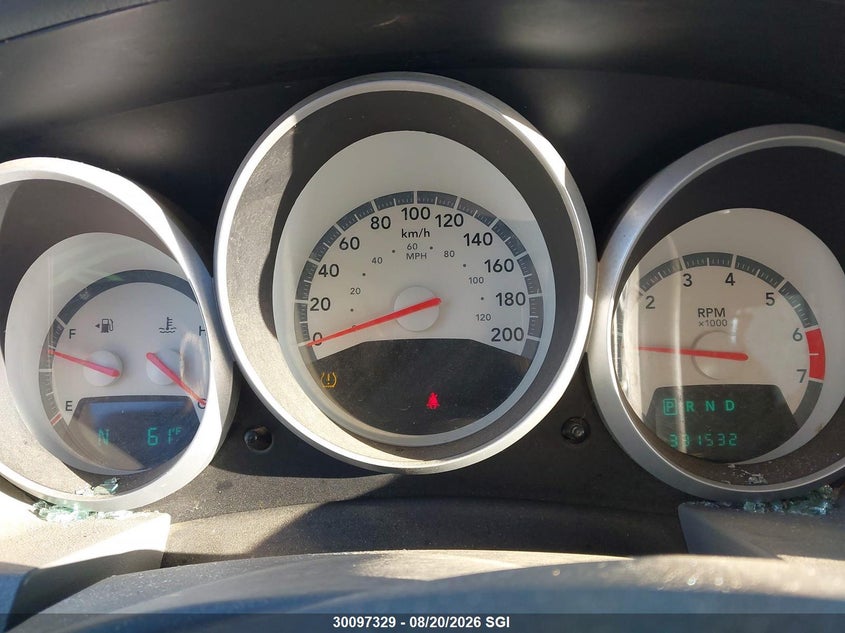 2010 DODGE CARAVAN VAN 3.3L V6 FI OHV 12V NF2