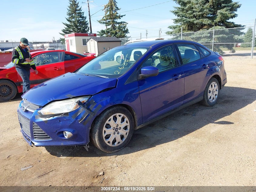 2012 Ford Focus, Left Front, IAAI, VIN 1FAHP3F25CL263831 — photo 2