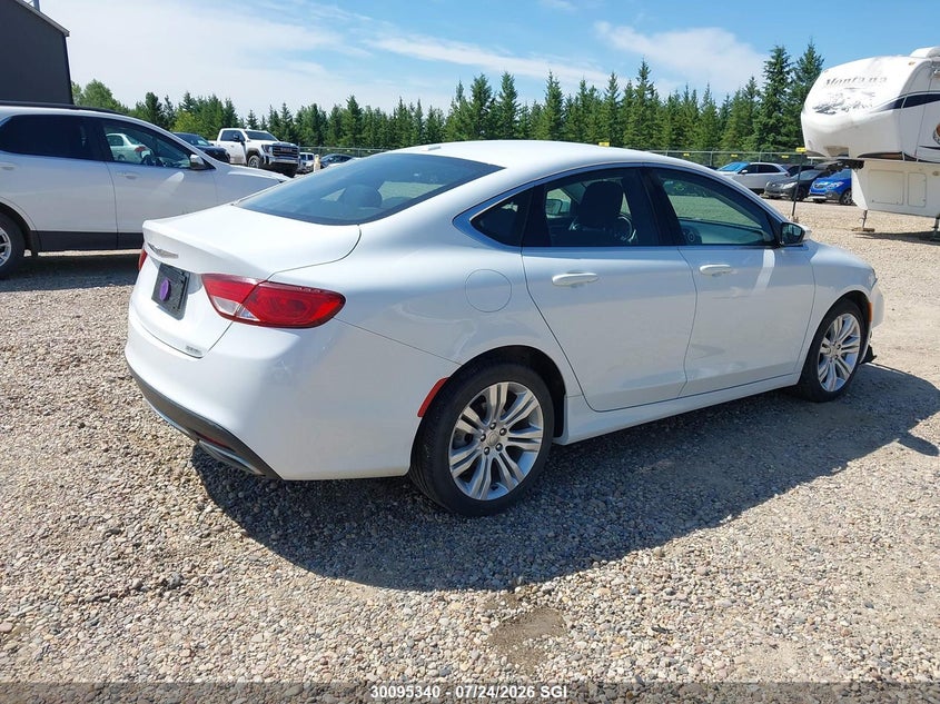 2015 CHRYSLER 200 SEDAN 3.6L V-6 DOHC, VVT, 295HP