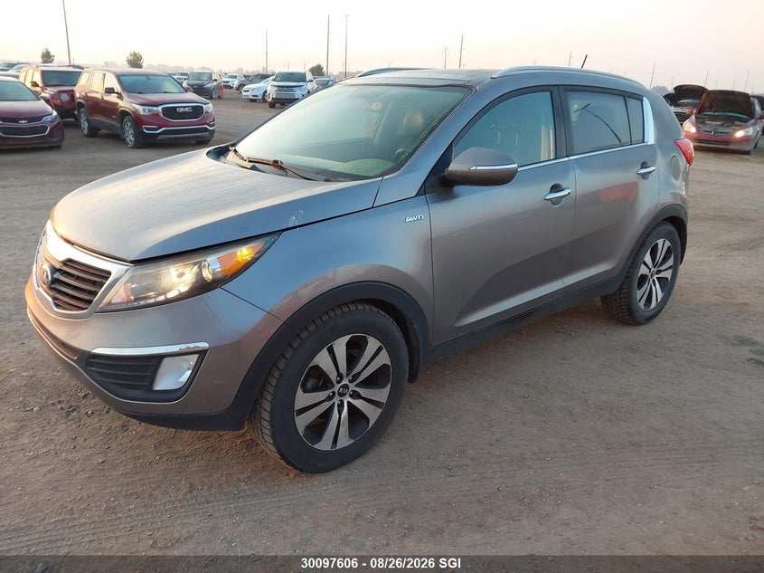 2013 Kia Sportage, Град, IAAI, VIN KNDPCCA22D7362500 — фото 2