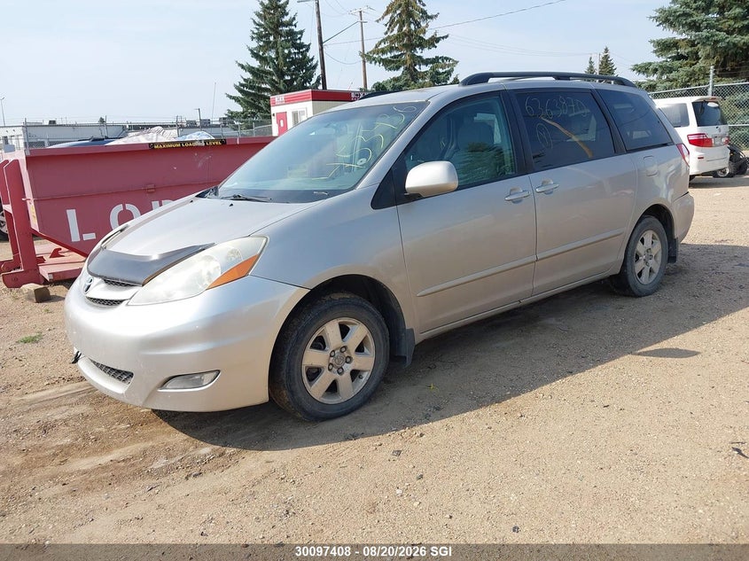 2006 Toyota Sienna, Левый зад, IAAI, VIN 5TDZA23C46S453436 — фото 2
