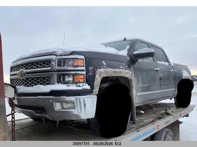2014 Chevrolet Silverado, Удар спереди, IAAI, VIN 3GCUKSEC5EG413674 — фото 2