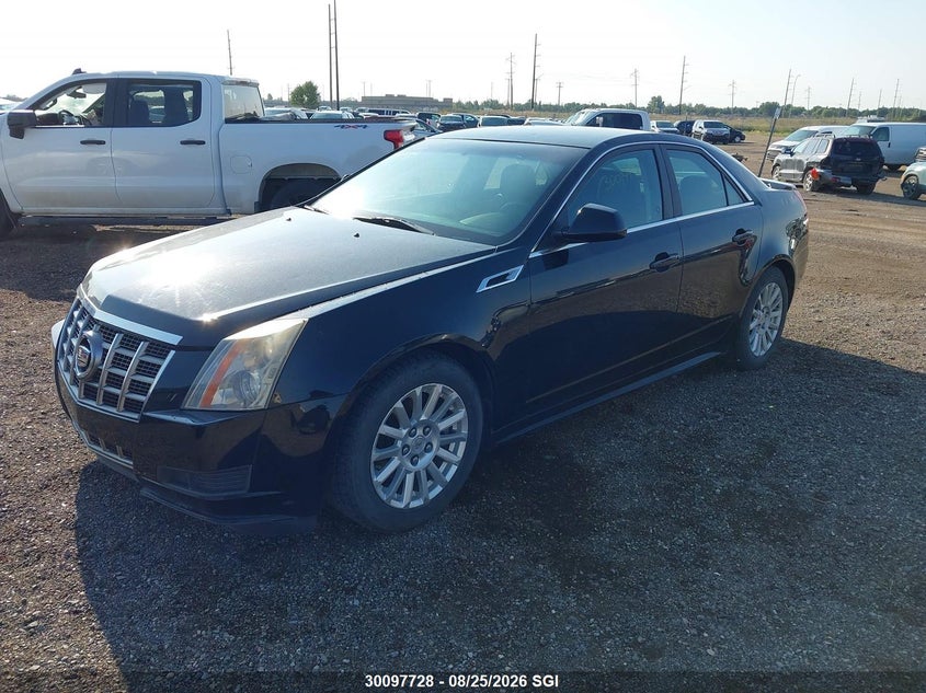 2012 Cadillac CTS, Hail, IAAI, VIN 1G6DA5E52C0100799 — photo 2