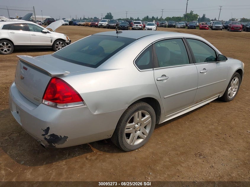 2012 CHEVROLET IMPALA SEDAN 3.6L V-6 DI, DOHC, VVT, 300HP
