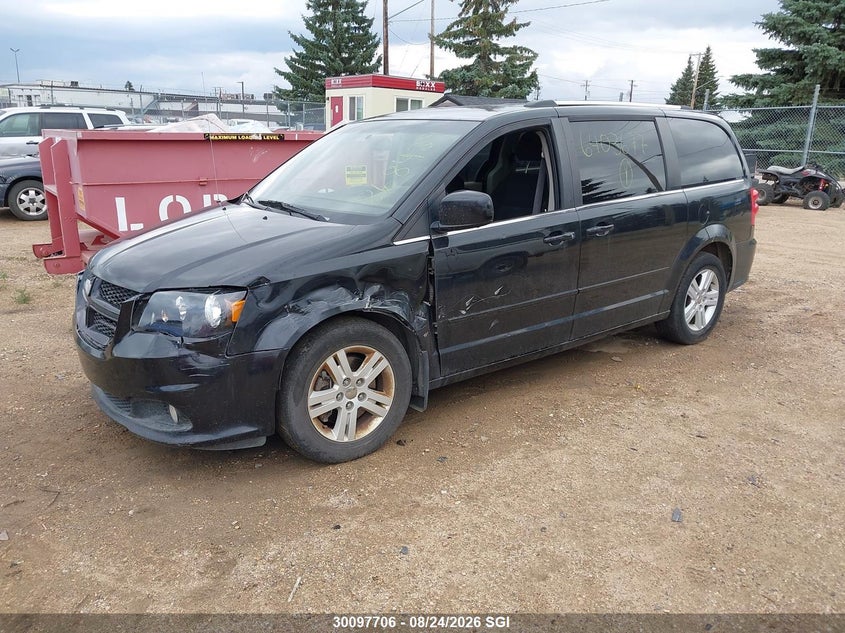 2017 Dodge Caravan, Left Front, IAAI, VIN 2C4RDGBG5HR868429 — photo 2