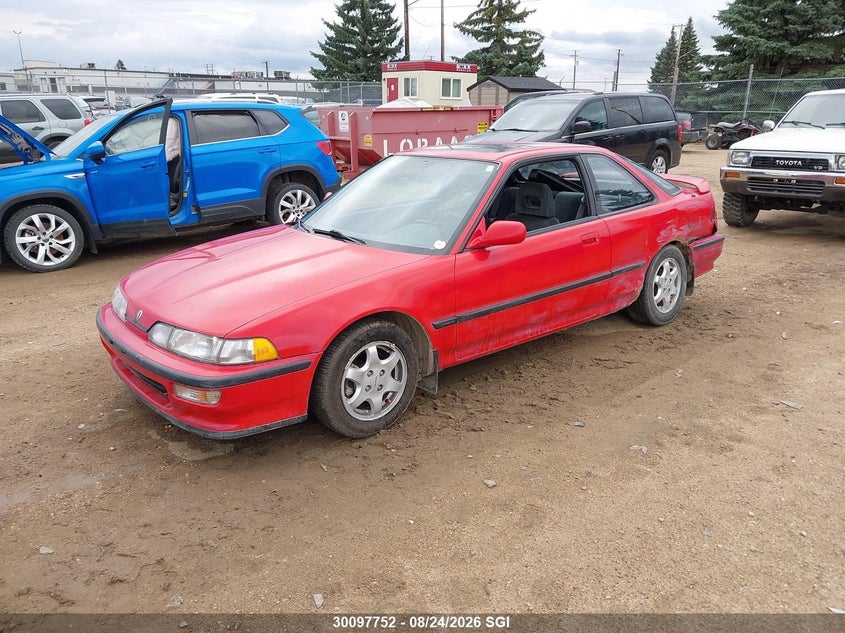 1993 Acura Integra, Left Rear, IAAI, VIN JH4DA9352PS801293 — photo 2