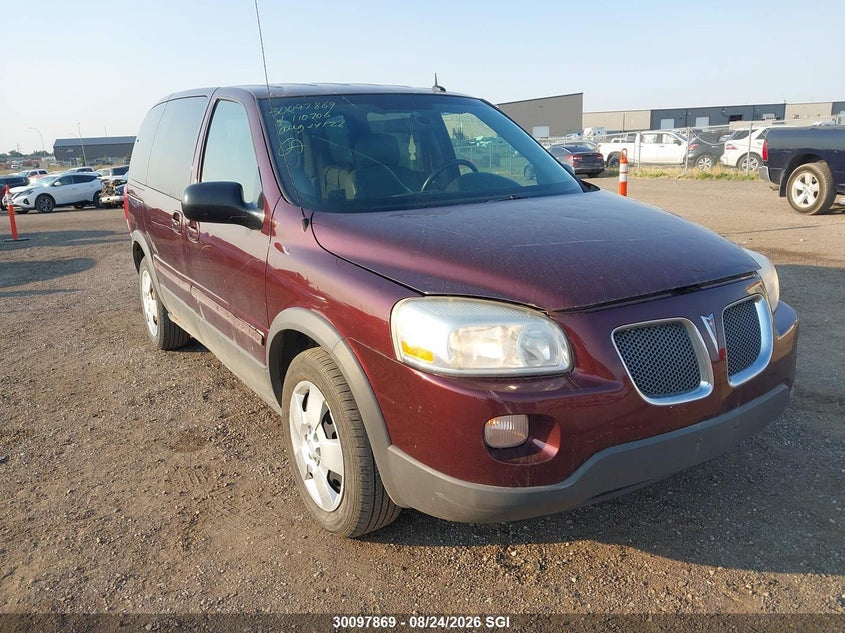 2008 Pontiac Montana Sv6, Град, IAAI, VIN 1GMDU03148D110706