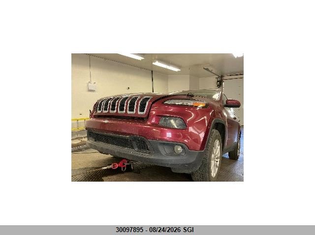 2017 Jeep Cherokee, Right Front, IAAI, VIN 1C4PJMCS1HW602186 — photo 2