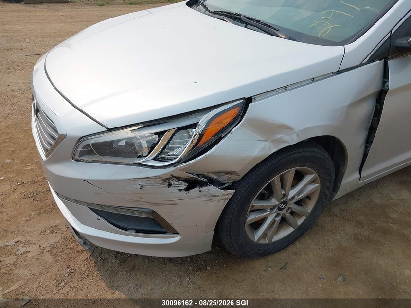 2016 HYUNDAI SONATA SEDAN 2.4L I-4 DI, DOHC, VVT, 185HP