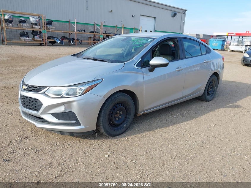 2016 Chevrolet Cruze Ls, Front, IAAI, VIN 1G1BC5SM0G7290943 — photo 2