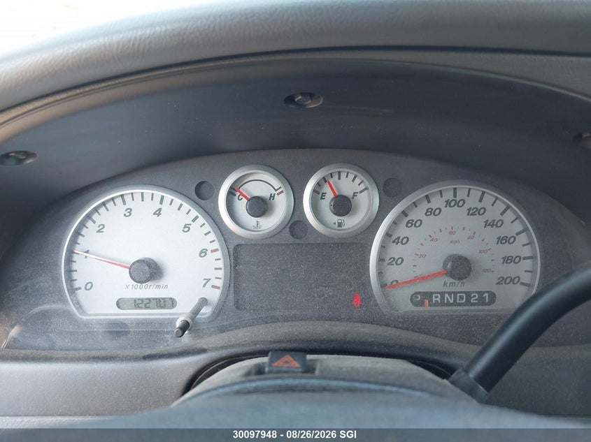 2008 MAZDA B-SERIES PICKUP 4.0L V6 FI OHV 12V F2