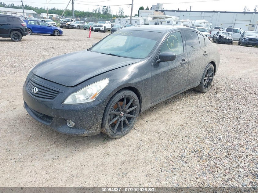 2011 Infiniti G, Затопление, IAAI, VIN JN1CV6AR4BM406960 — фото 2