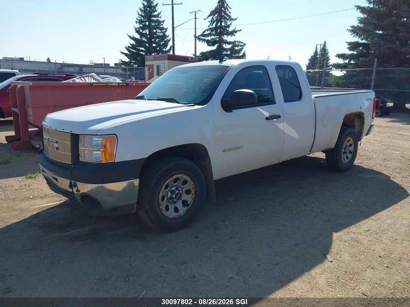 2012 GMC Sierra, Front, IAAI, VIN 1GTR2TE71CZ316614 — photo 2