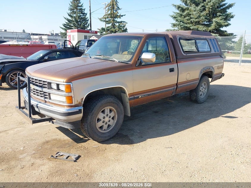 1989 Chevrolet GMT-400, Лівий бік, IAAI, VIN 2GCDK14K3K1208264 — фото 2