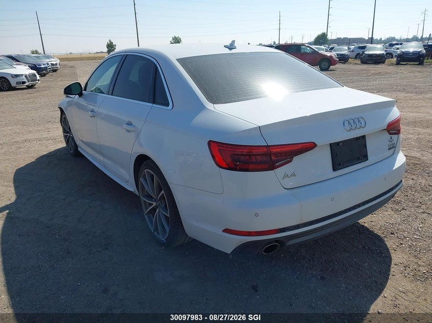 Vin: waufnaf49hn058177, lot: 20145281, audi a4 prestige 20173
