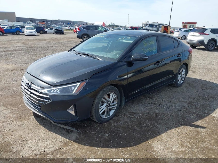 Vin: kmhd84lf5lu942104, lot: 20145301, hyundai elantra sel/value/limited 20202