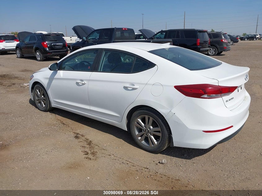 Vin: kmhd84lf4hu115489, lot: 20145374, hyundai elantra gl 20173