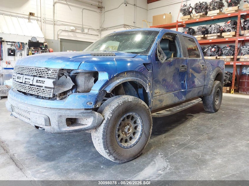 2011 Ford F-150, Удар спереду, IAAI, VIN 1FTFW1R67BFC50373 — фото 2