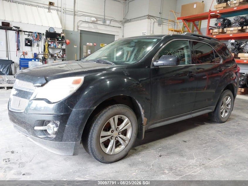 2011 Chevrolet Equinox, Затопление, IAAI, VIN 2CNFLNEC2B6409219 — фото 2