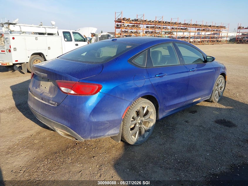 Vin: 1c3cccbg8fn713597, lot: 20145415, chrysler 200 s 20154