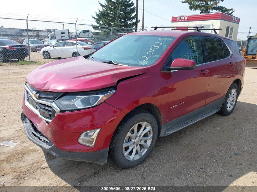 2018 Chevrolet Equinox, Front, IAAI, VIN 2GNAXSEV7J6208828 — photo 2